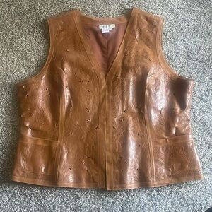 Leather Vest